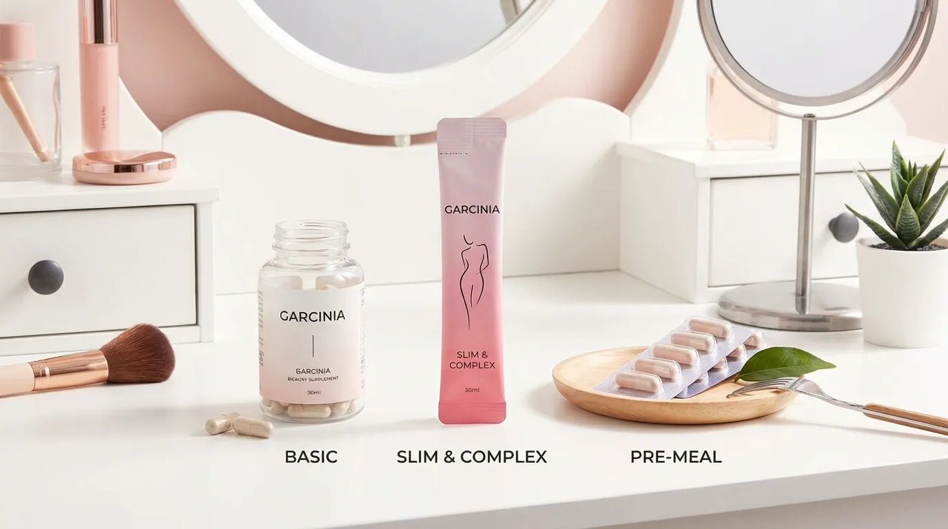 가르시니아 영양제 형태 인포그래픽