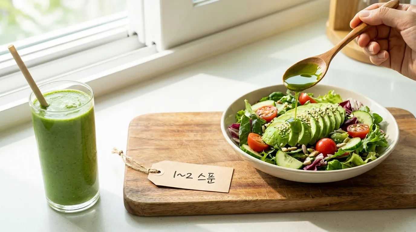 대마종자유 권장 섭취량과 음식 활용법