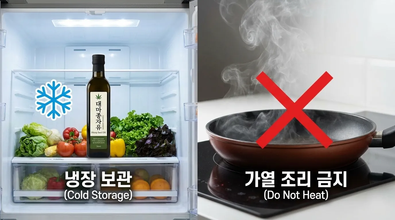 대마종자유를 요리에 활용하는 팁