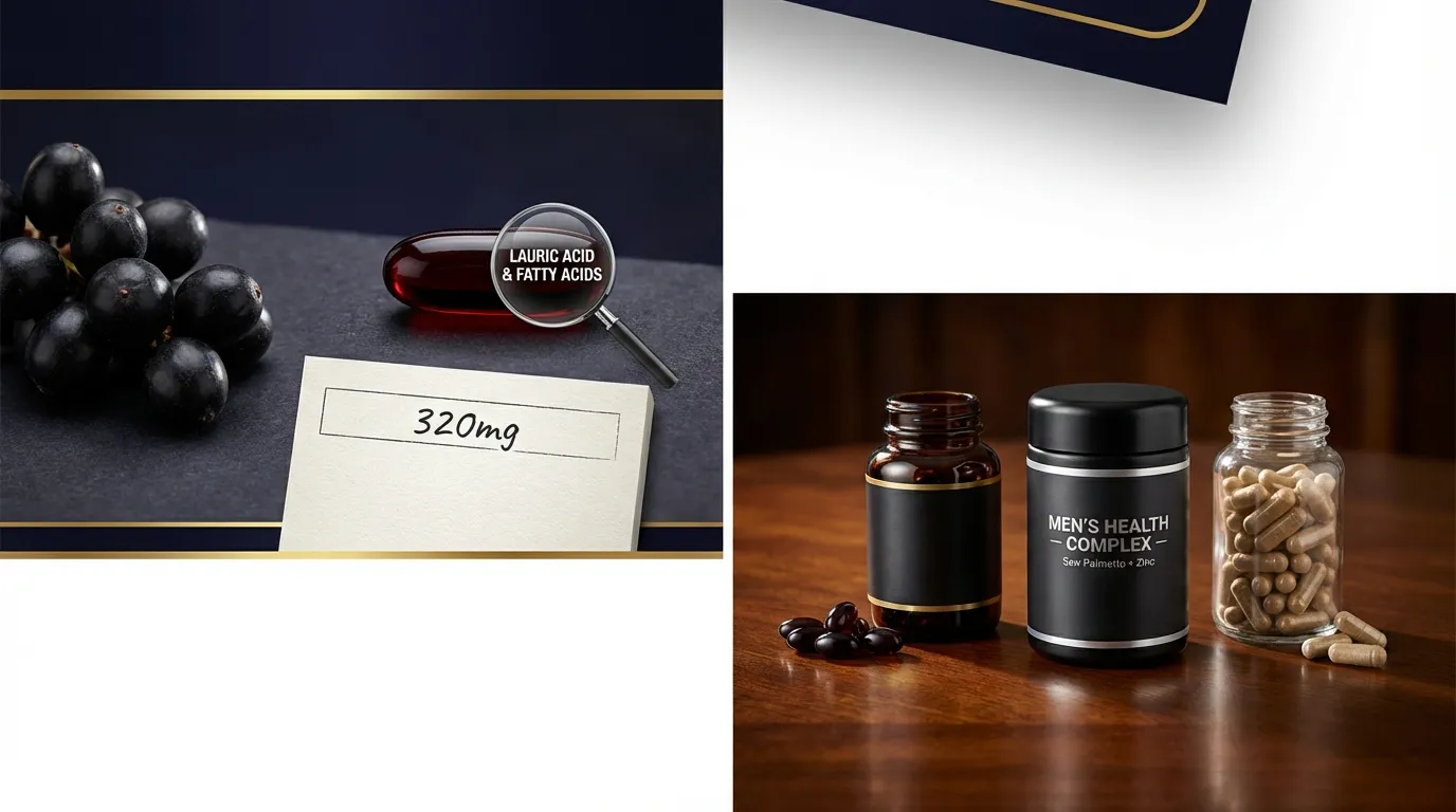 쏘팔메토 영양제 형태 인포그래픽