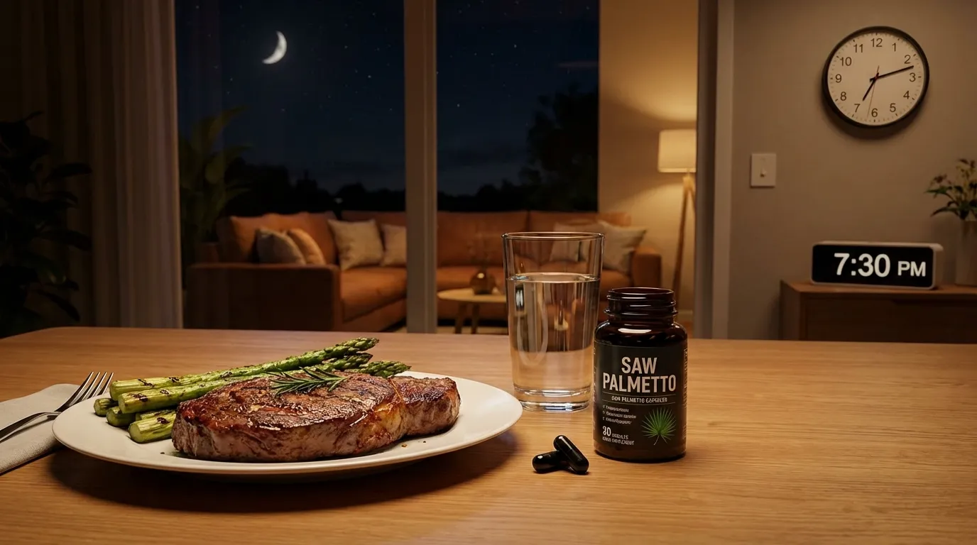 쏘팔메토 복용 팁 인포그래픽