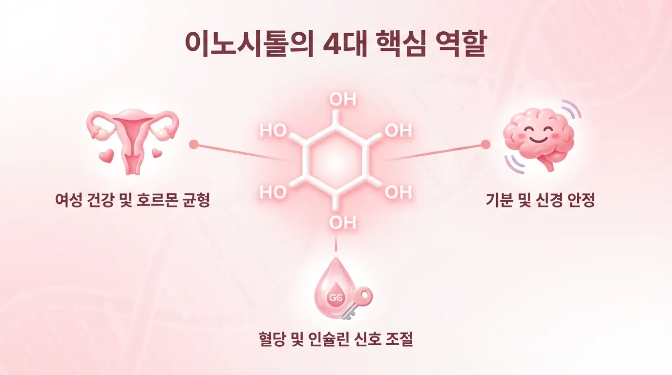 이노시톨과 인슐린·난소 기능 인포그래픽